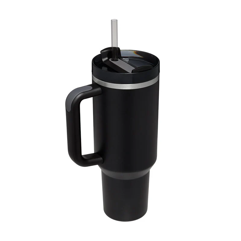 Halloween Thermal Mug 40oz Straw Coffee Insulation Cup With Handle - Image 7