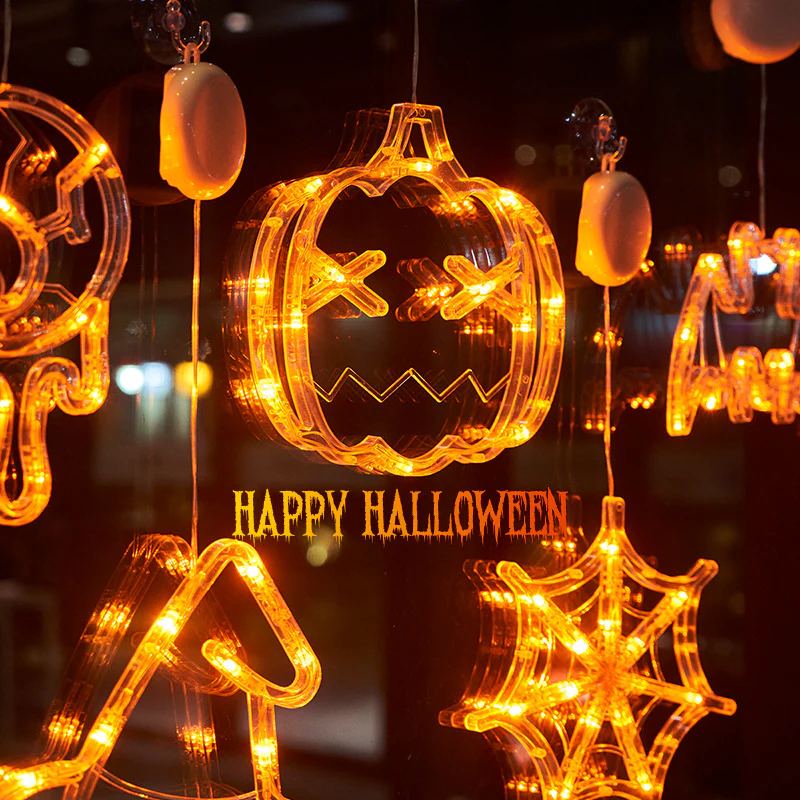 Halloween Party Window Hanging LED suction cup lamp Light - Image 7