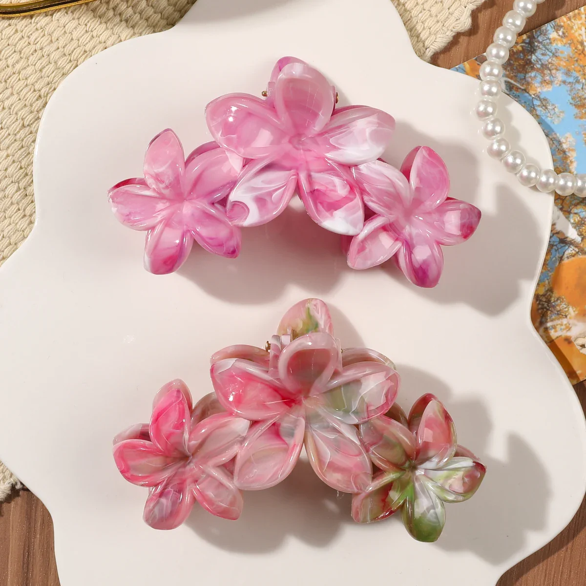 Hawaiian Flower Claw Clip - Image 17