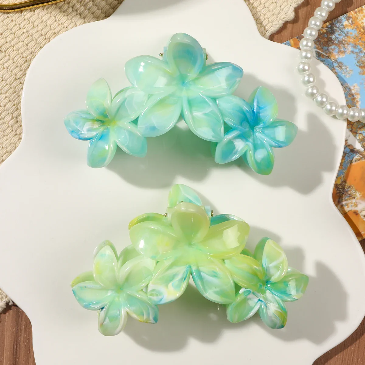 Hawaiian Flower Claw Clip - Image 19