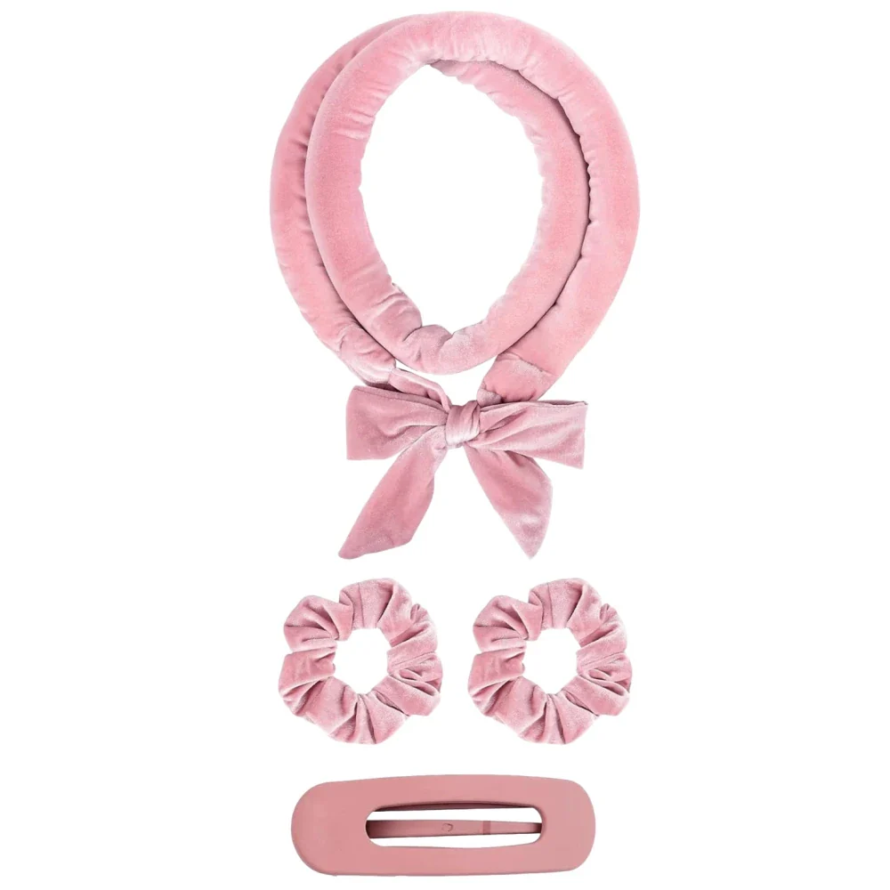 Heatless Hair Curler Set with Optional Bonnet - Image 6
