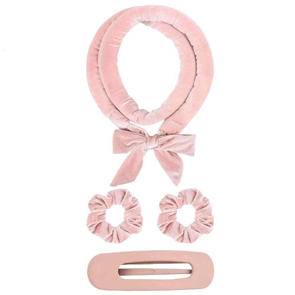 Heatless Hair Curler Set with Optional Bonnet - Image 7
