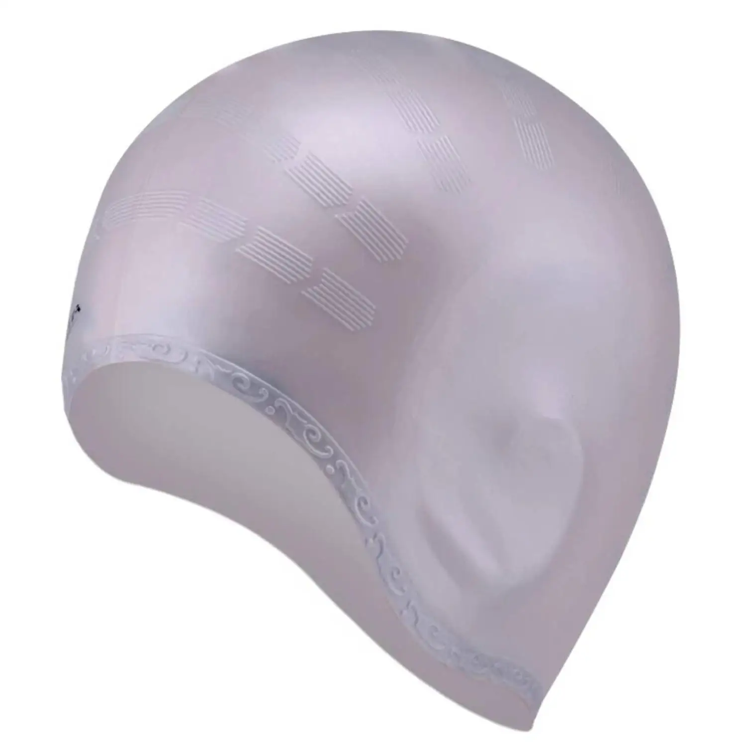 High Elastic Silicone Swimming Cap - Image 9