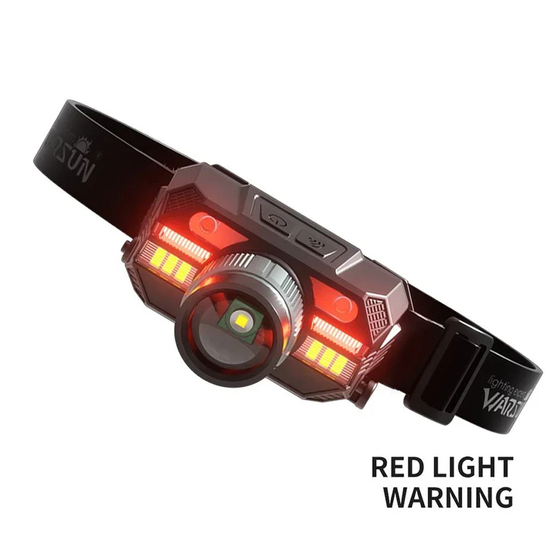 High-Performance Rechargeable Headlamp with Red Light Feature - Image 2