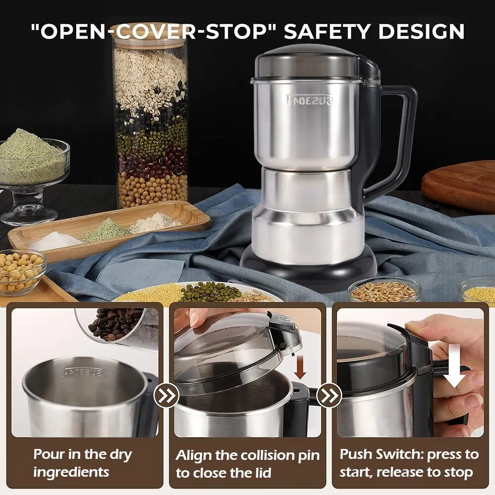 High Power Electric Coffee Grinder - Image 6