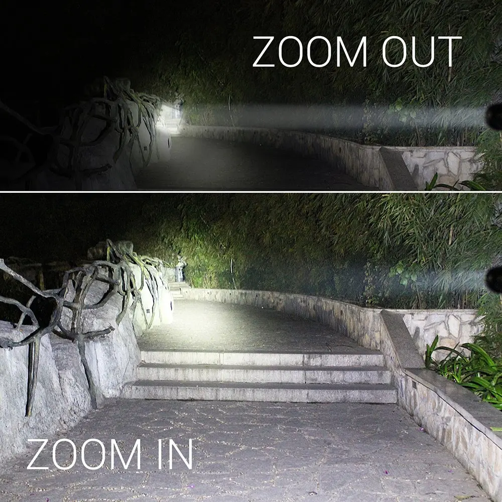 High-Power LED Flashlight with 5 Lighting Modes - Image 5