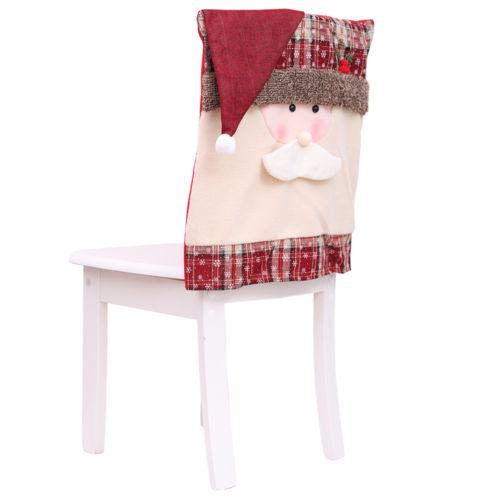 High Quality Christmas Decorated Chair Cover Set - Image 5