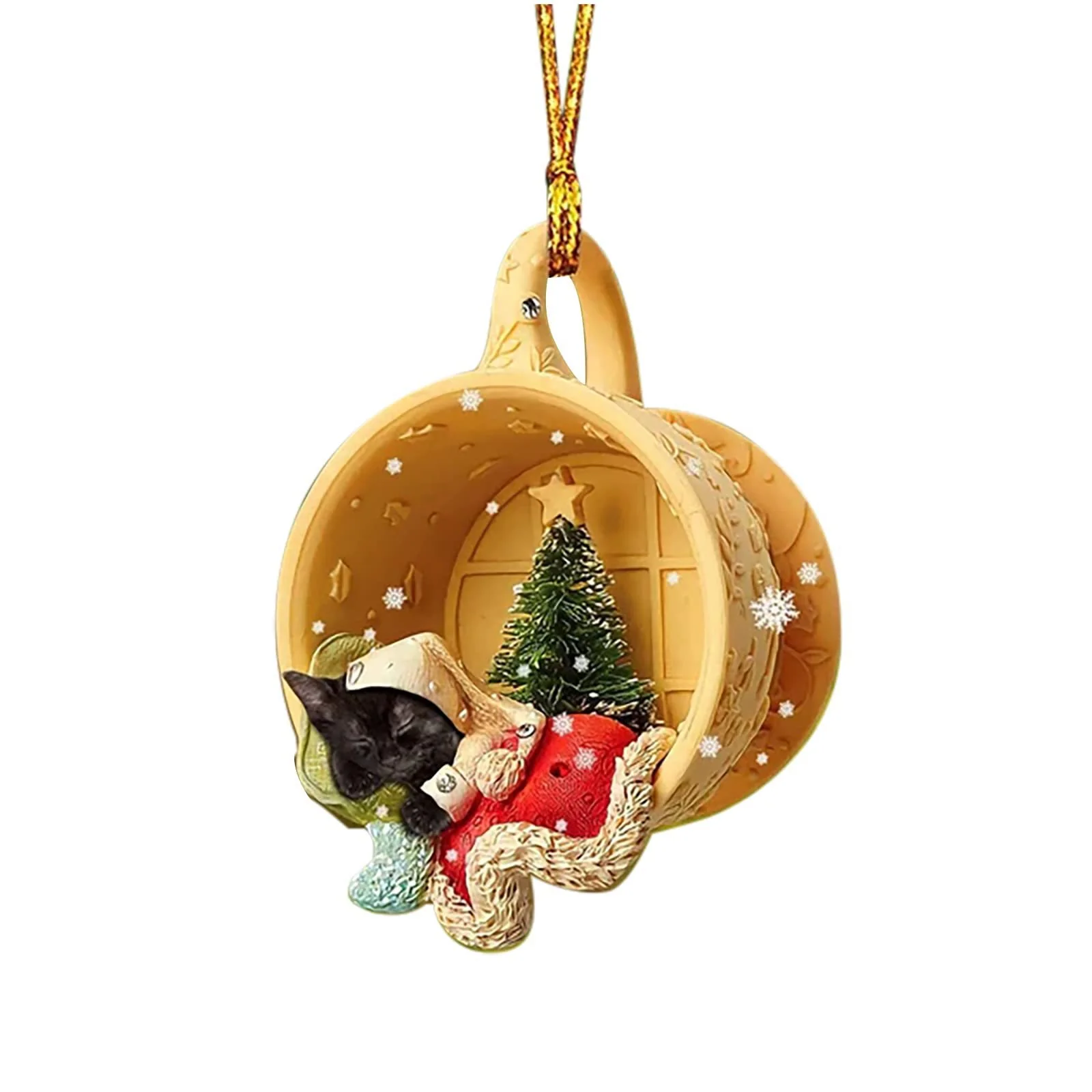 Home Acrylic Sausage Dog Hanging Decorations - Image 7