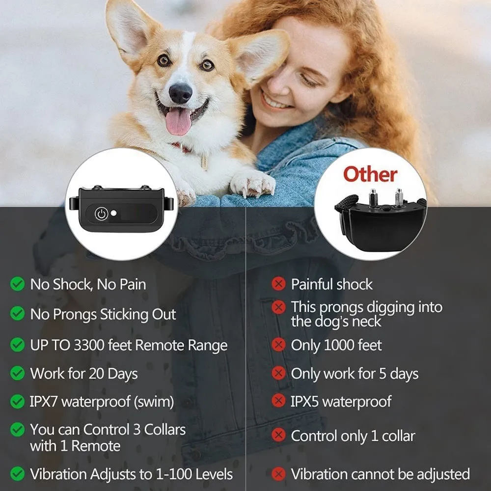 Humane Pet Dog Training Collar with Long-Range Remote - Image 5