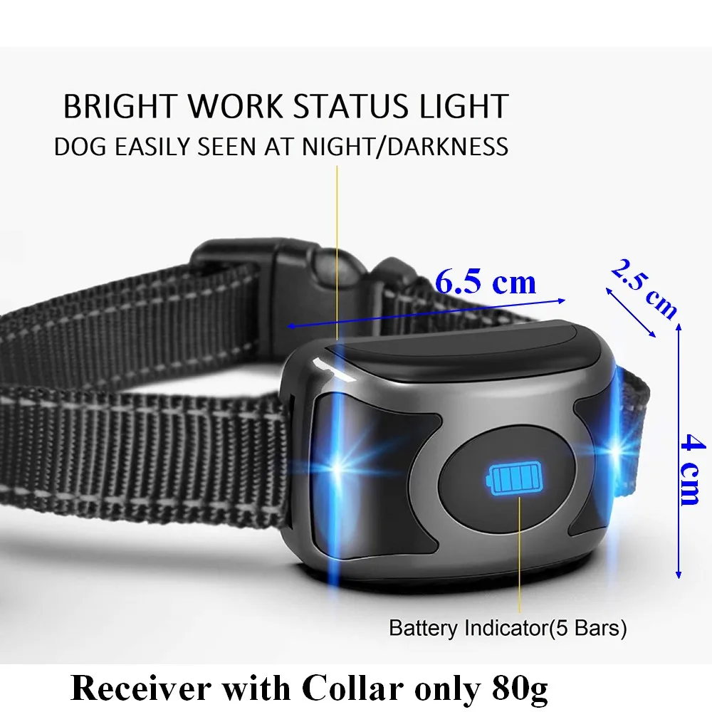 Humane Vibration Pet Training Collar - Without Shock Mode - Image 6