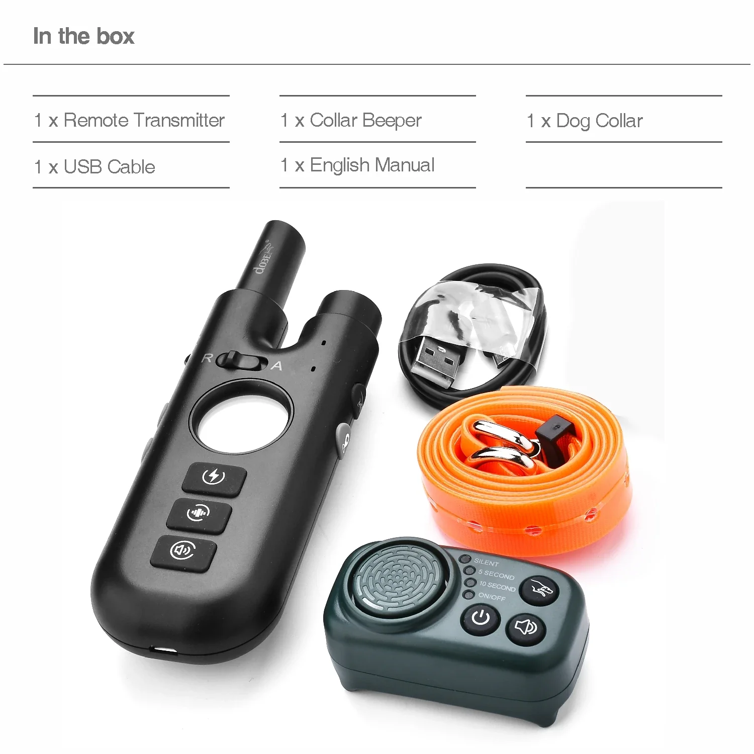 Hunter Dog Training Collar with Beeper - Image 7