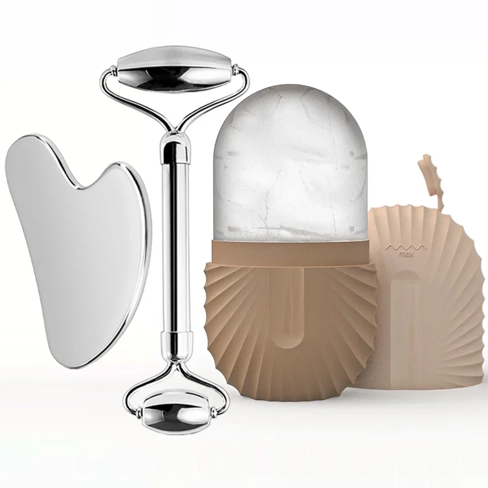 Ice Face Roller & Gua Sha Skincare Set - Image 19