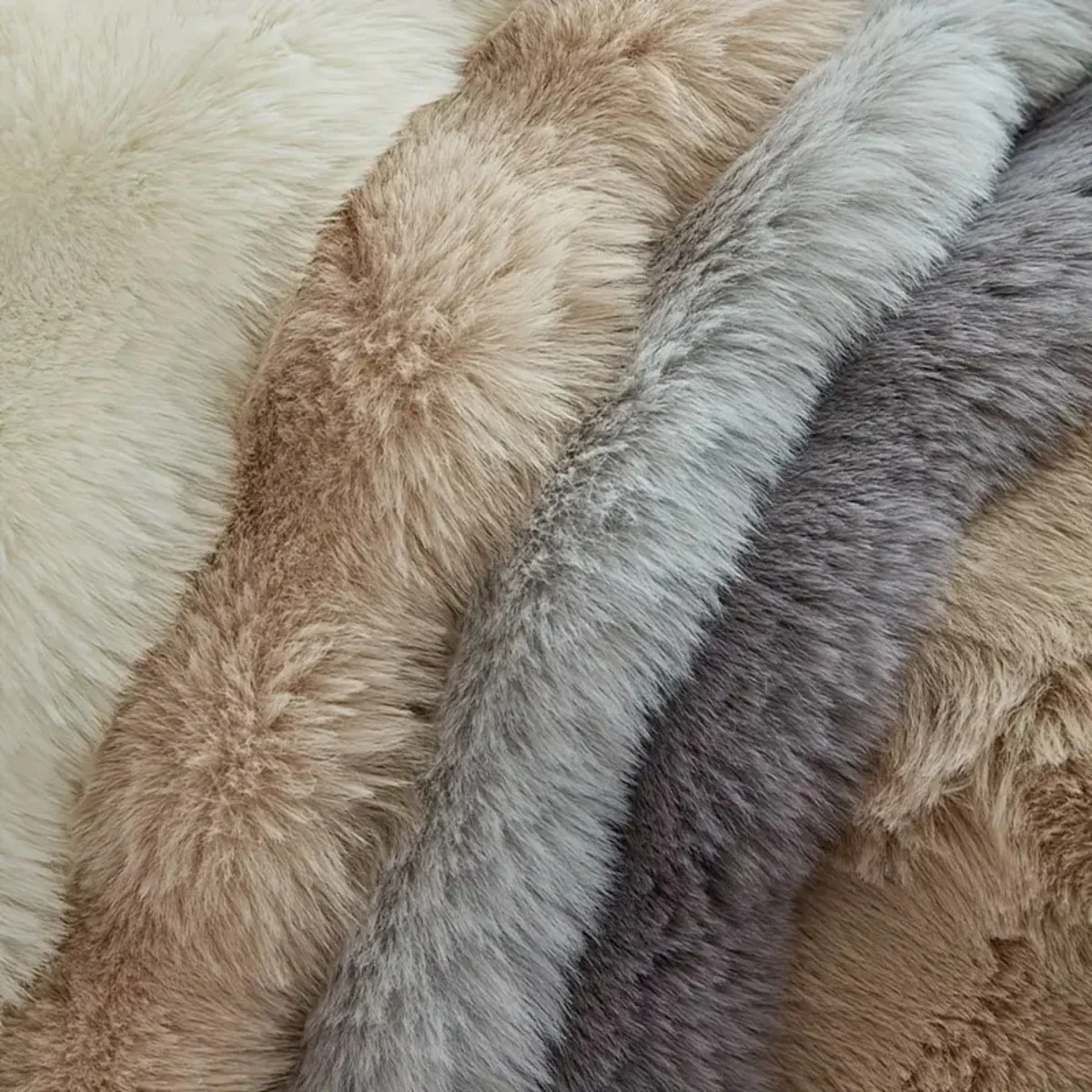 Imitation Fur Recliner Sofa Cover: Luxurious Protector for Armchairs and Modular Sofas - Image 4