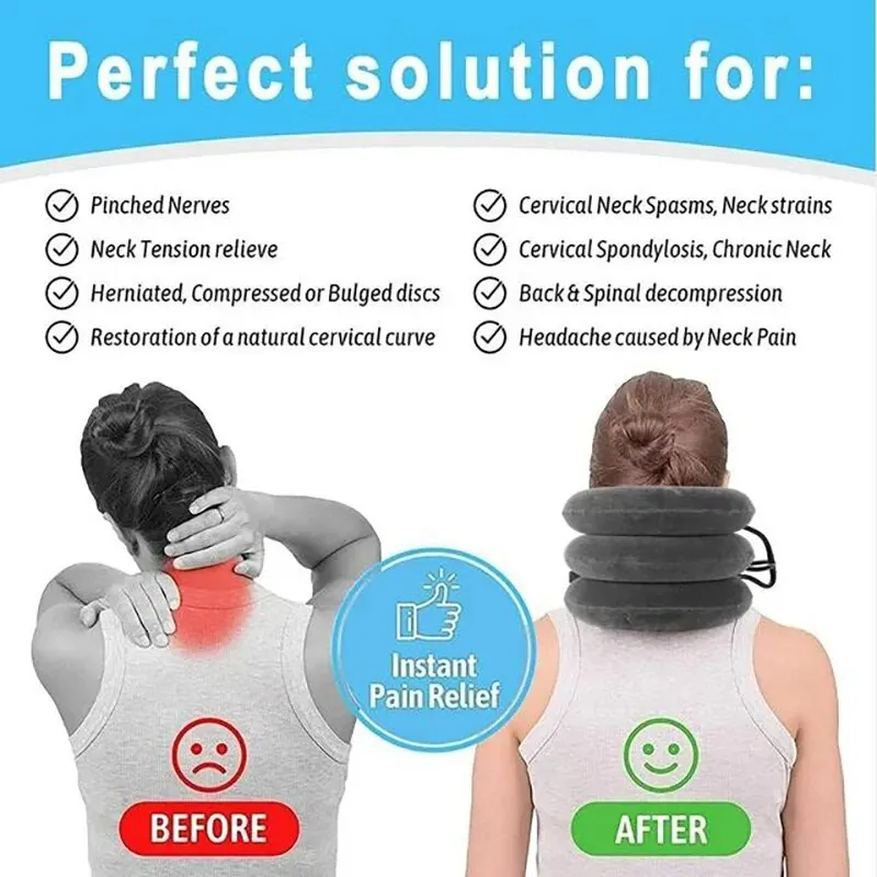 Inflatable Air Neck Support Cushion - Image 4
