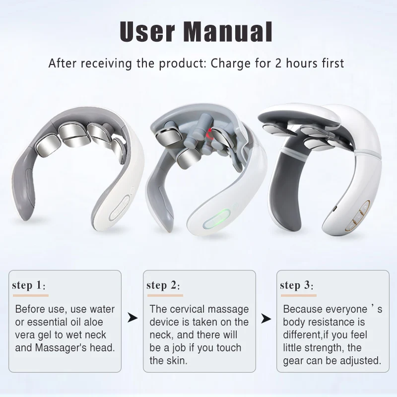 Intelligent Electric Neck Massage Device with Heating - Image 3