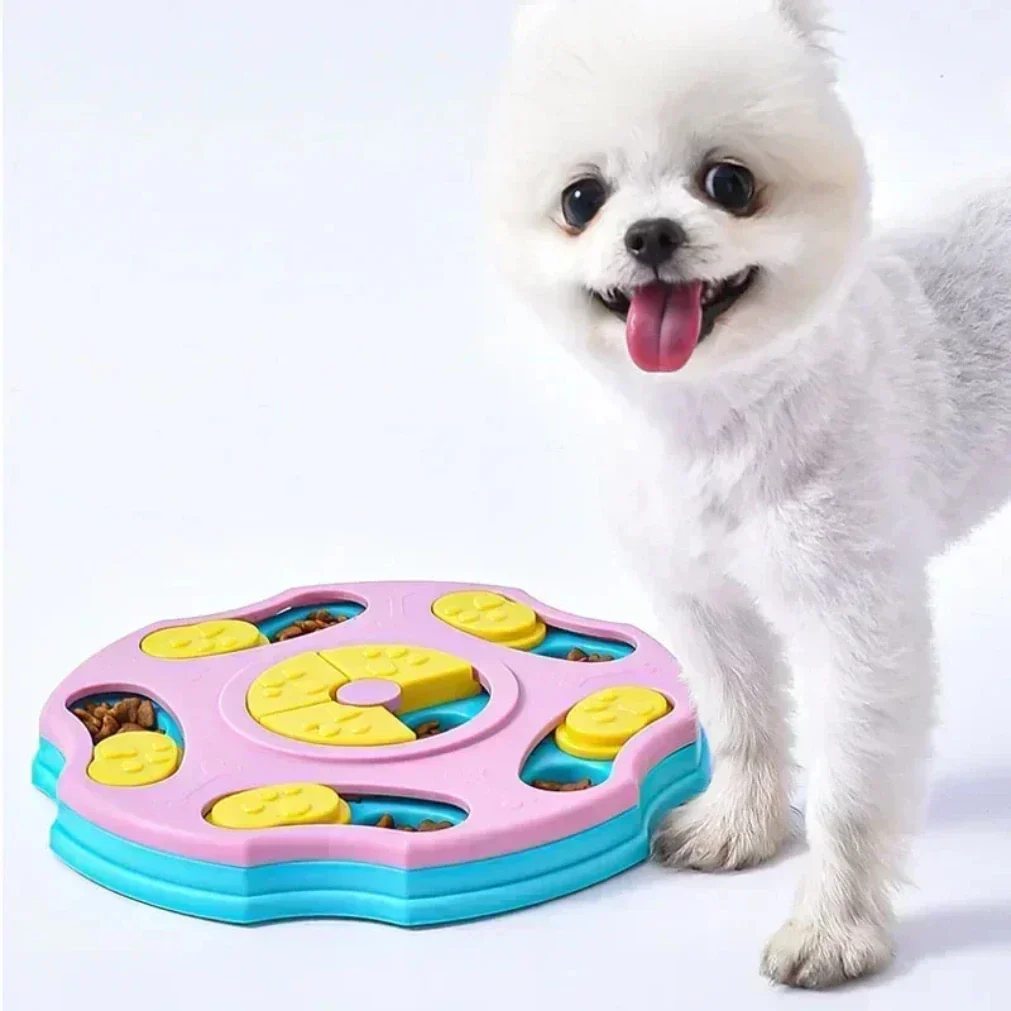 Interactive Dog Puzzle Toy & Slow Feeder Bowl – IQ Training Food Dispenser - Image 5