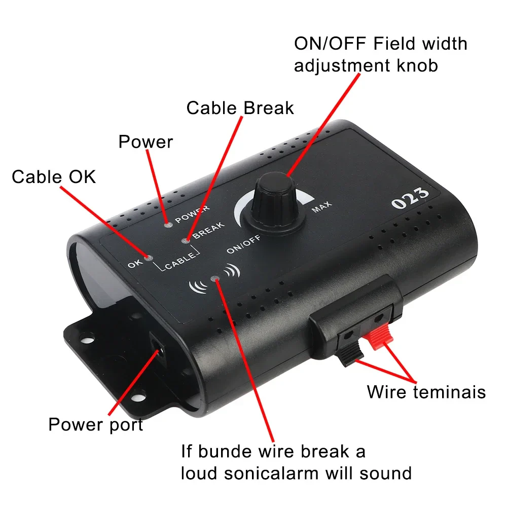 Invisible Wireless Electric Dog Fence System with Outdoor Training Remote Control - Image 6