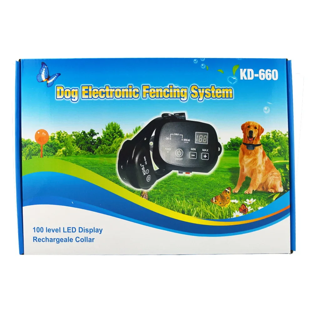 KD660 Hidden Dog Fence In-ground Wire Friendly Pet Containment with Training Collar  - Image 3