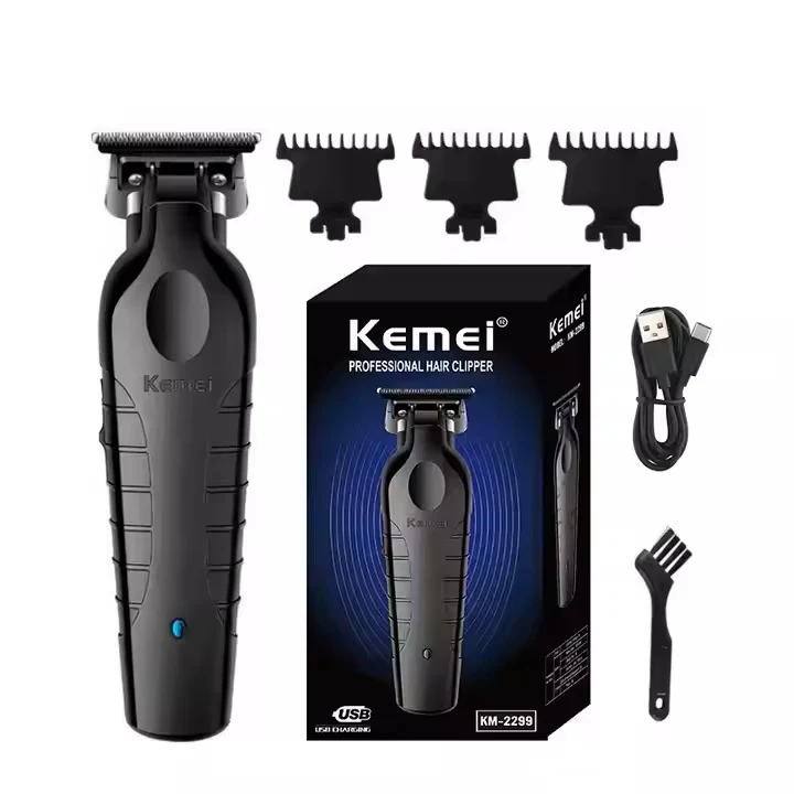 Kemei KM-2299 Cordless Professional Hair Trimmer - Image 6