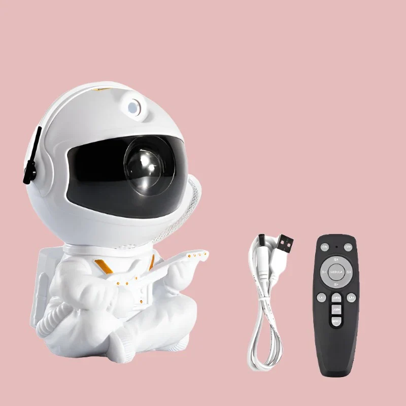 Kids' Astronaut Star Paintable DIY Projector Night Light - Image 8