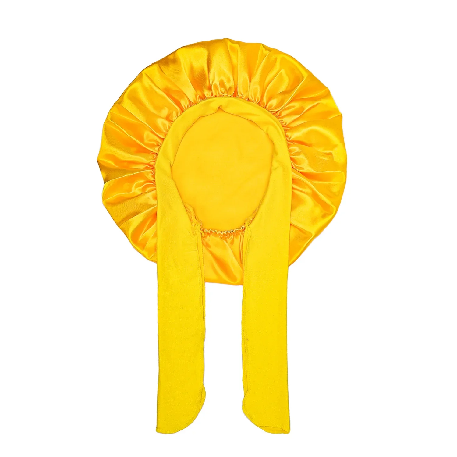 Kids Satin Bonnet With Ribbon - Image 12