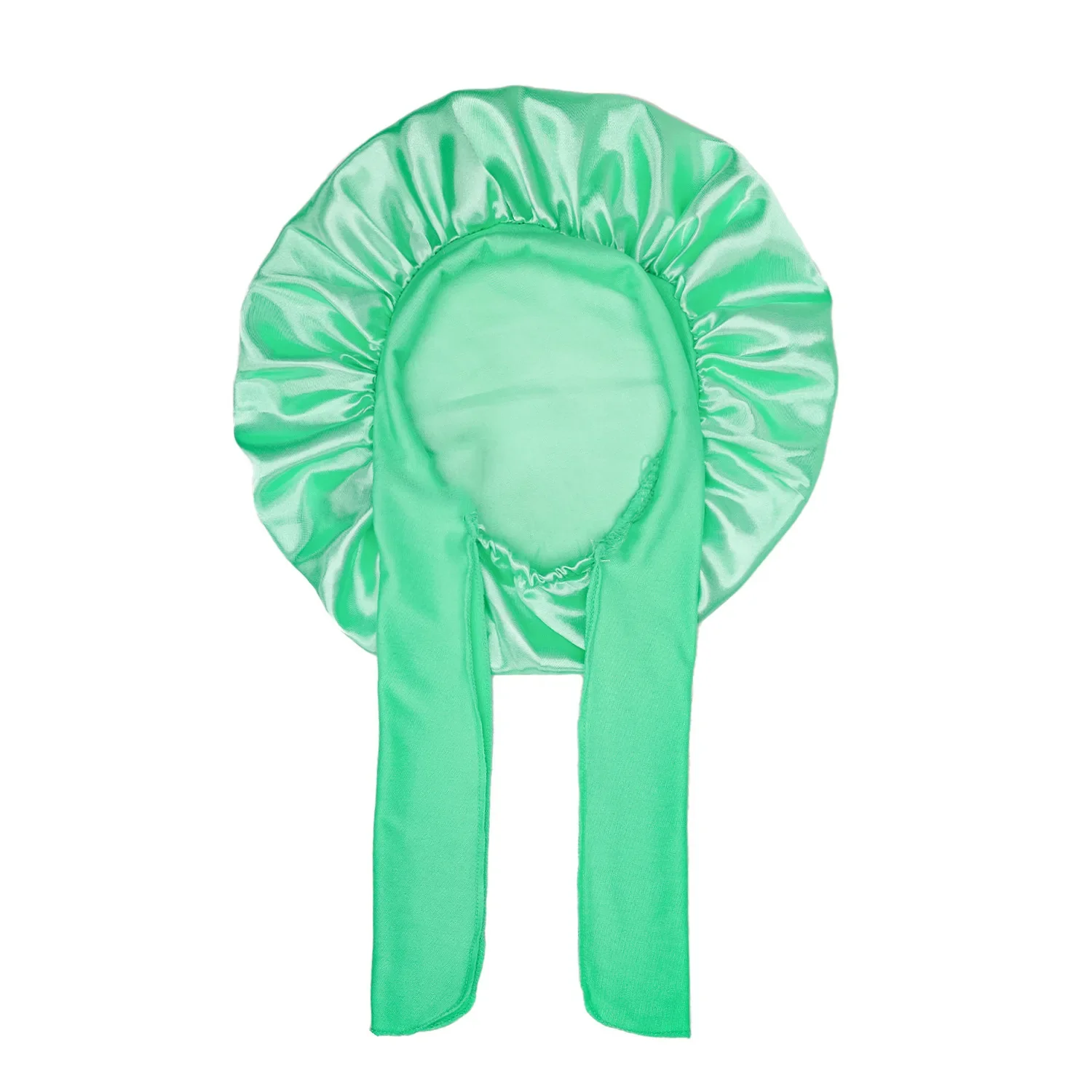 Kids Satin Bonnet With Ribbon - Image 13