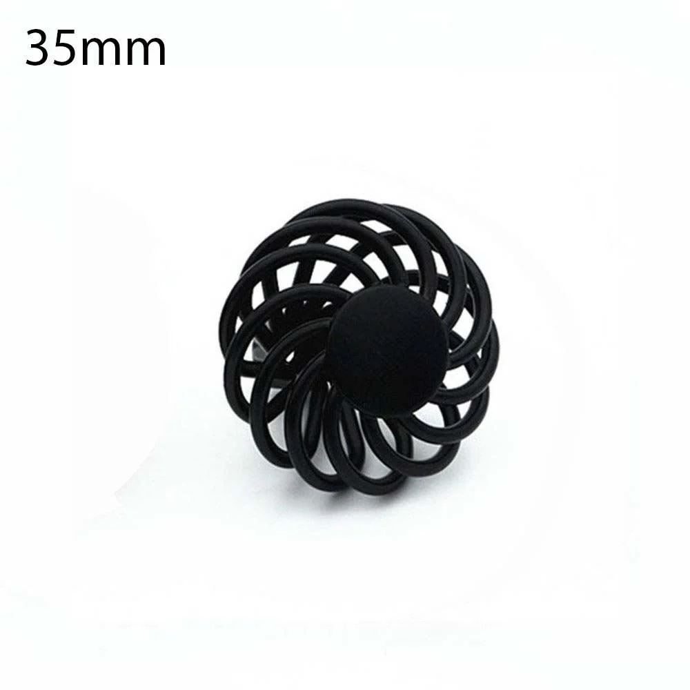 Kitchen Cabinet Door Handles Cupboard Drawer Black Handles Furniture - Image 16