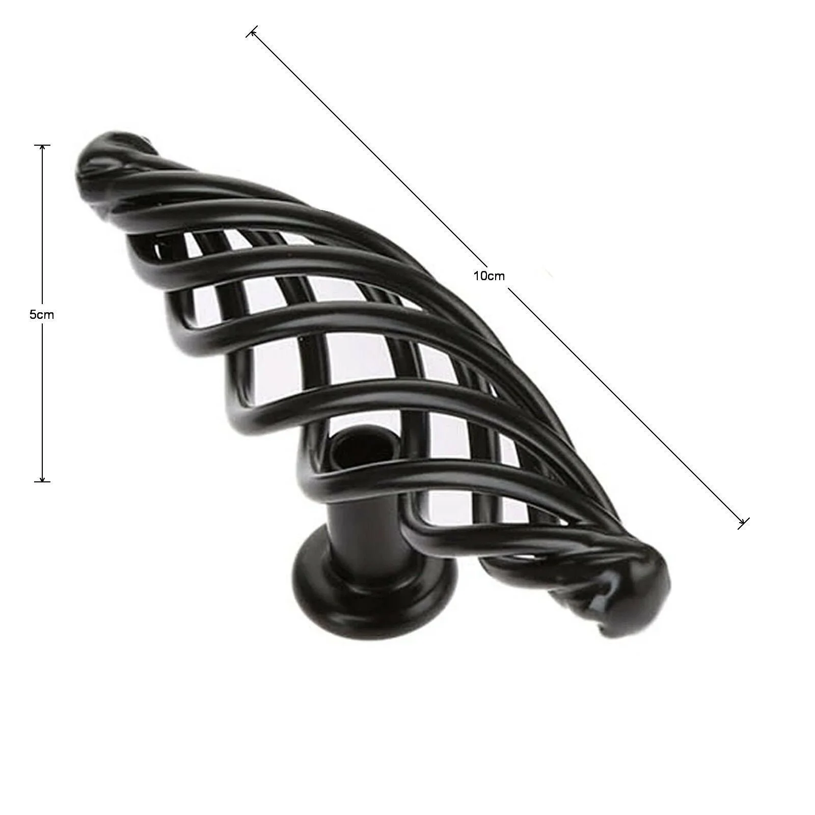 Kitchen Cabinet Door Handles Cupboard Drawer Black Handles Furniture - Image 22