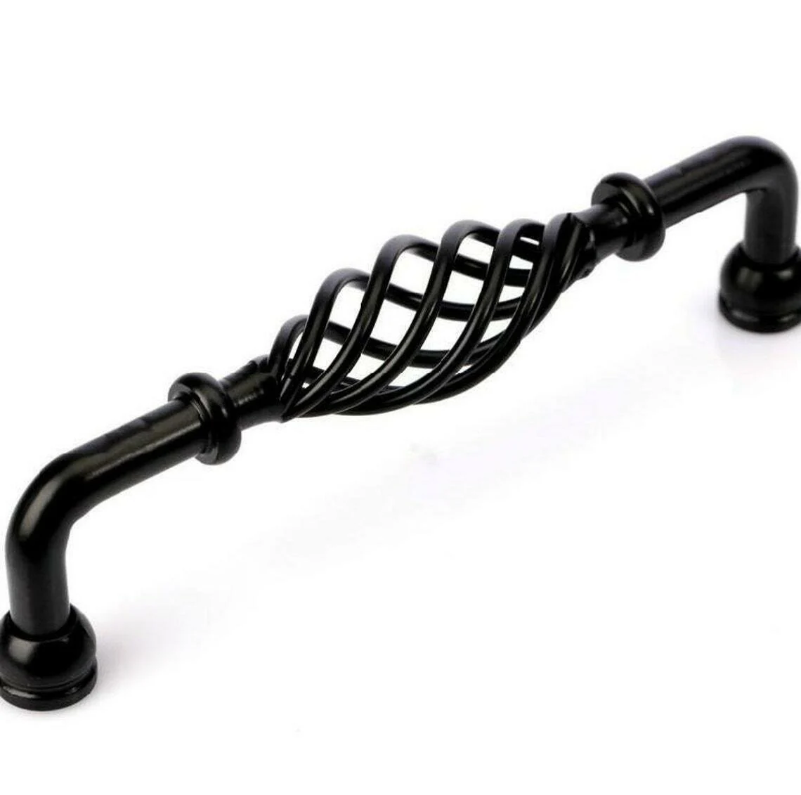 Kitchen Cabinet Door Handles Cupboard Drawer Black Handles Furniture - Image 26