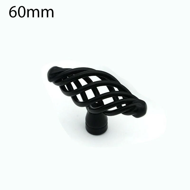 Kitchen Cabinet Door Handles Cupboard Drawer Black Handles Furniture - Image 27