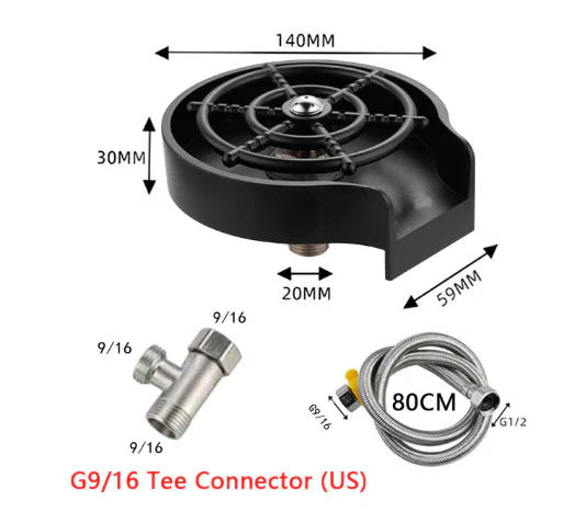 Kitchen Sink and Bar Counter Cup Washer - Image 10