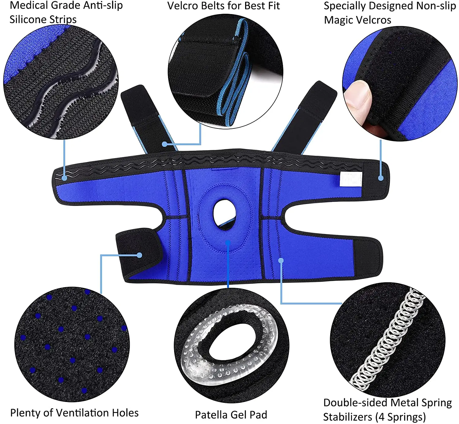 Knee Brace with Side Stabilizers - Image 4