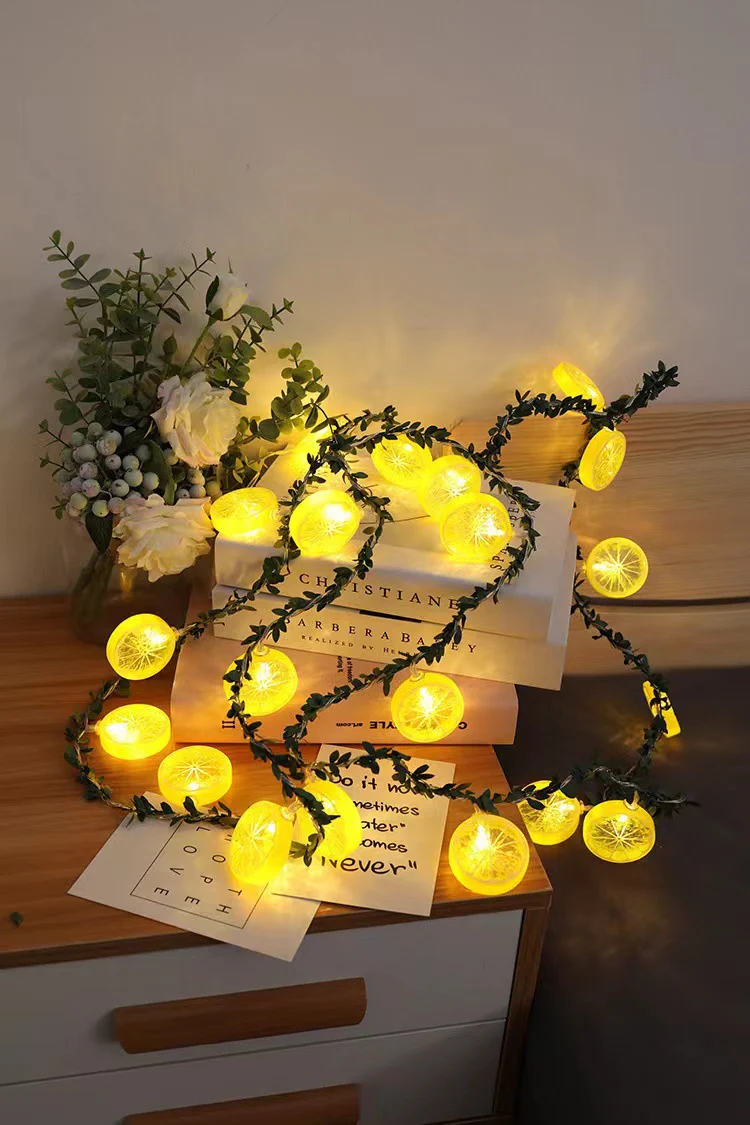 LED Light String Simulation Green Leaf Vine - Image 4