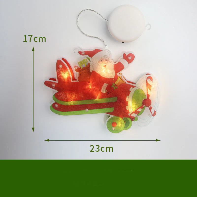 LED Suction Cup Window Hanging Lights Christmas Decoration - Image 3
