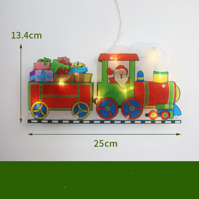 LED Suction Cup Window Hanging Lights Christmas Decoration - Image 4