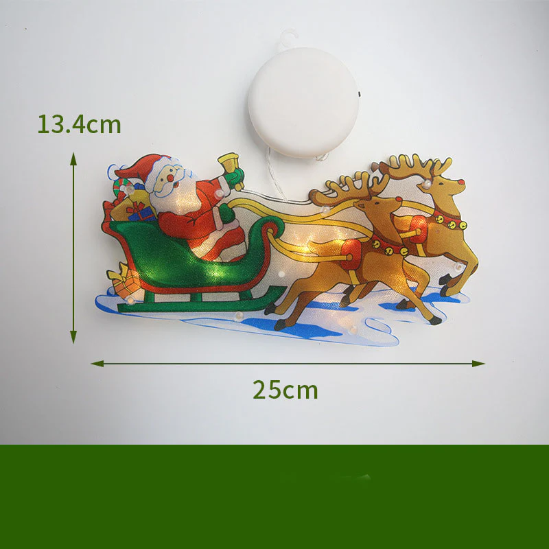 LED Suction Cup Window Hanging Lights Christmas Decoration - Image 5