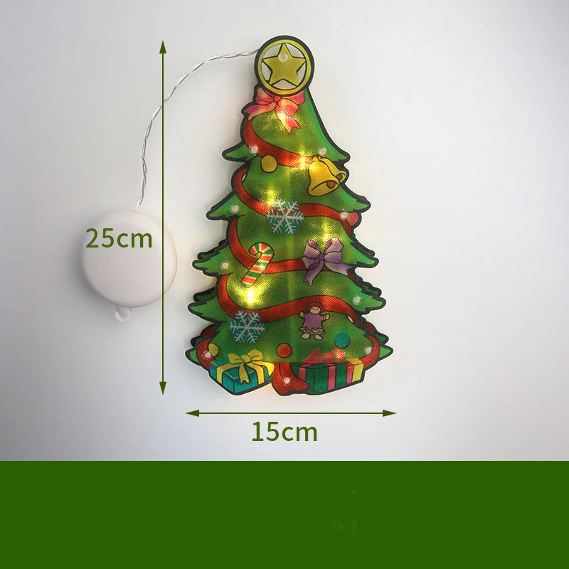 LED Suction Cup Window Hanging Lights Christmas Decoration - Image 6