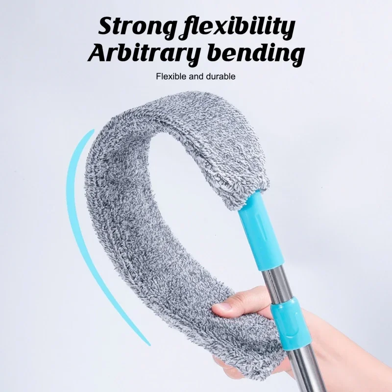 Long Handle Mop Telescopic Sweeper Duster - Image 3