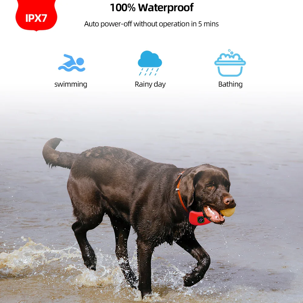 Long-Range Dog Training Collar with Waterproof Design - Image 4
