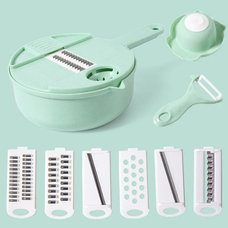 Manually Cut Shred Grater Salad Vegetable - Image 4