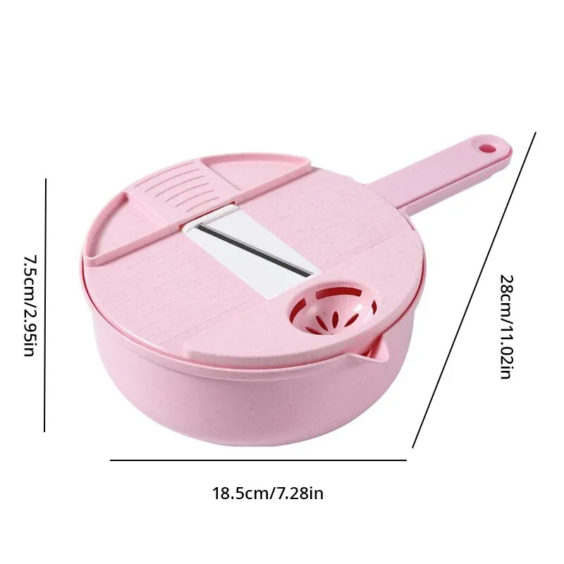 Manually Cut Shred Grater Salad Vegetable - Image 6