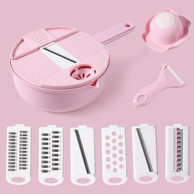 Manually Cut Shred Grater Salad Vegetable - Image 8