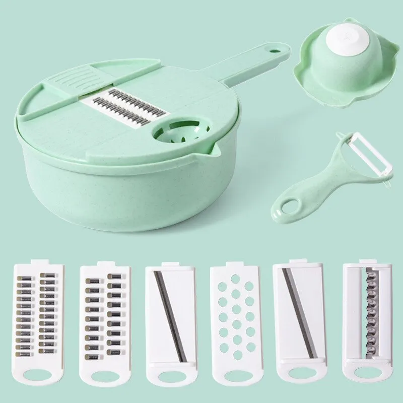 Manually Cut Shred Grater Salad Vegetable - Image 9