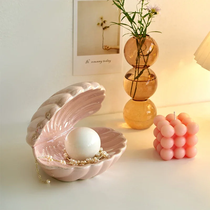 Mermaid Pearl Shell Night Glow Light - Image 2