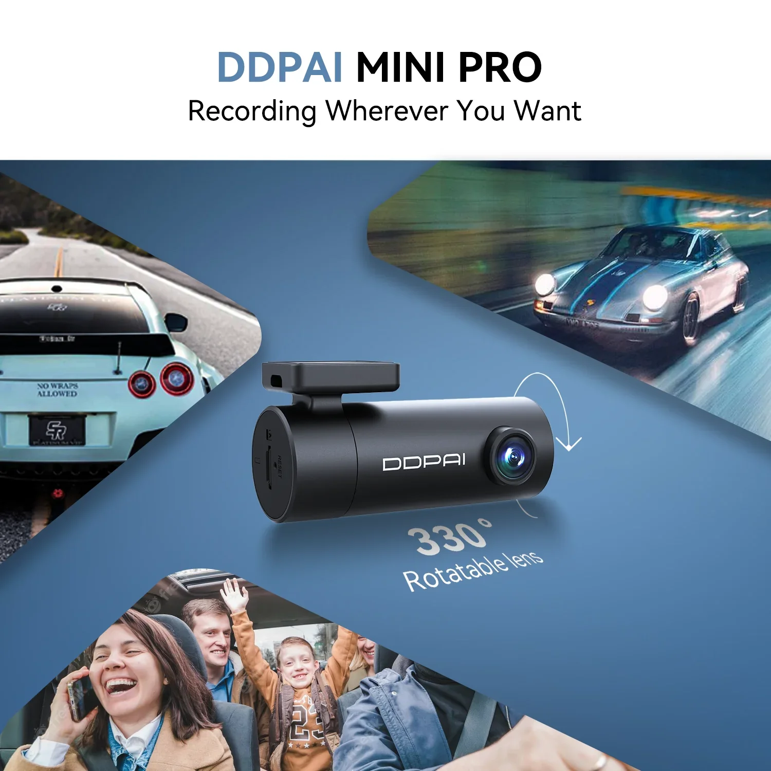 Mini Pro Dash Cam High-Definition Night Vision 1296P Car DVR with Wi-Fi - Image 2