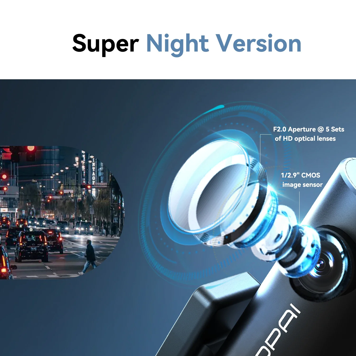 Mini Pro Dash Cam High-Definition Night Vision 1296P Car DVR with Wi-Fi - Image 4