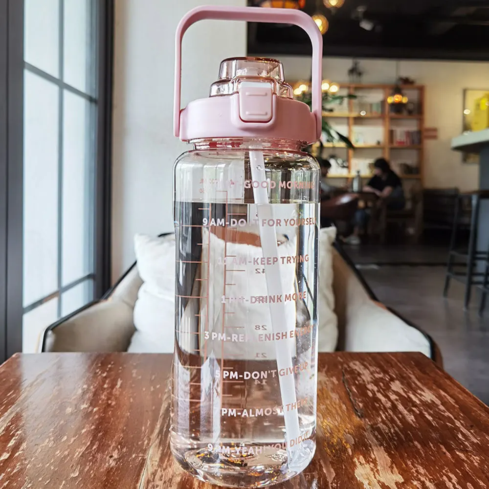 Motivational Sports Water Bottle with Time Marker - Image 7