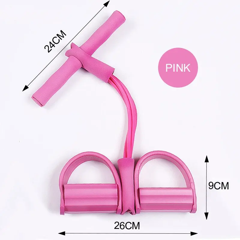 Multi-Function Tension Rope Bands with 4-Tube Elastic Pedal Puller - Image 10