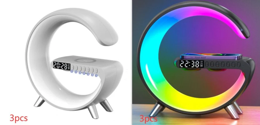 Multifunctional LED Lamp with Bluetooth Speakers Wireless Charger - Image 10