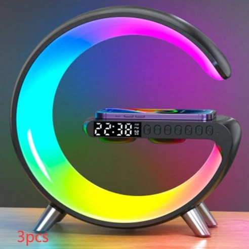 Multifunctional LED Lamp with Bluetooth Speakers Wireless Charger - Image 12